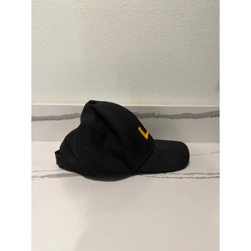 Nike LSU Tigers Black Yellow Spellout Classic Dri-Fit Baseball Cap Hat One Size